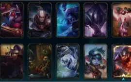 Conta Platina 4 135 campeões/102 skins 60% de winrate