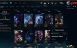 Conta de lol MESTRE 155 skins + Ryze triunfante