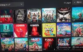 CONTA XBOX ONE E SERIES COM VÁRIOS JOGOS (PARENTAL)