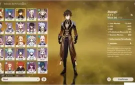 Zhong, Yoimiya, Klee, Qiqi C2, Keqing C1, Diluc, Kokomi+Aloy