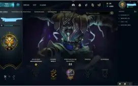 conta lol lvl 45