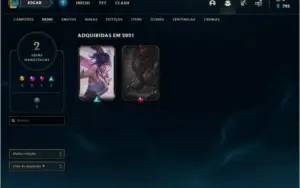 Conta DIAMANTE 4 BARATA com 24 champs e 2 skins