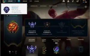 Conta DIAMANTE 4 BARATA com 24 champs e 2 skins