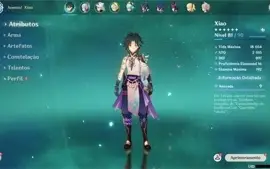 Ayaka+Cortadora da Neblina+itto+xiao e Diluc