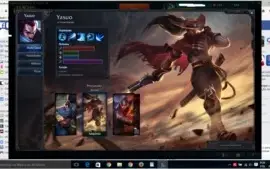 Bronze III, com skin do yasuo e draven