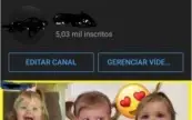 CANAL DO YOUTUBE COM 5K INSCRITOS