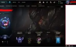 Conta LoL Diamante 4