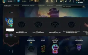 Unranked com TODOS os champs e 271 Skins + URF WICK