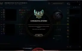 Conta lol Platina V mmr alto! - 18 skins com 83 champs!