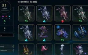 CONTA DE LEAGUE OF LEGENDS COM 426 SKINS