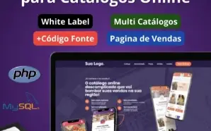 Catálogo Online Multi Lojas White Label Script PHP V2.33