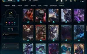 Conta league of legends