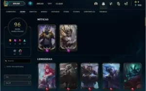 Conta league of legends