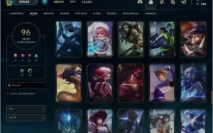 Conta league of legends