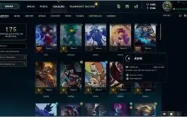 Conta lol platina 2 (com rp)