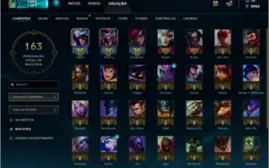 Conta gold V league of legends