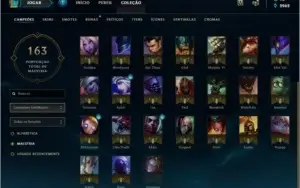 Conta gold V league of legends