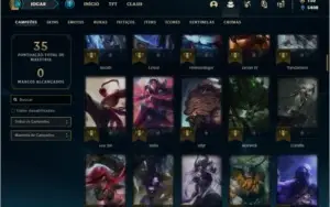Conta bronze 1 com Rammus rei e Kayle juiza