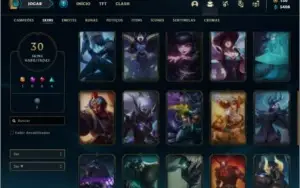 Conta bronze 1 com Rammus rei e Kayle juiza