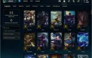Conta bronze 1 com Rammus rei e Kayle juiza