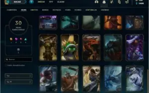 Conta bronze 1 com Rammus rei e Kayle juiza