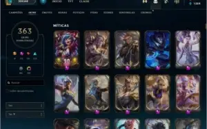 CONTA TOP LEAGUE OF LEGENDS