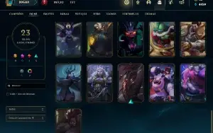 Conta de League Of Legends Rara (Kayle Juíza, Corki OVNI)