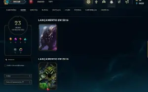 Conta de League Of Legends Rara (Kayle Juíza, Corki OVNI)