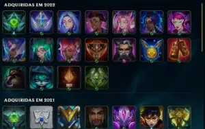 Conta de League Of Legends Rara (Kayle Juíza, Corki OVNI)