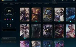 vendo conta lol