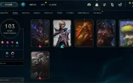 vendo conta lol