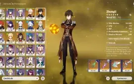    GENSHIN IMPACT - AR56 16T5⭐, Nahida C2, Ayaka + Bis,Zhong