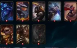 CONTA 283 SKINS + TODOS CHAMPS