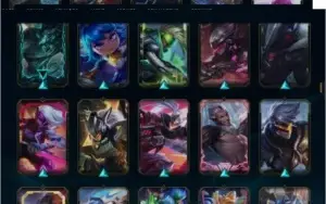 CONTA 283 SKINS + TODOS CHAMPS