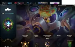 CONTA 283 SKINS + TODOS CHAMPS