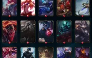 CONTA 283 SKINS + TODOS CHAMPS