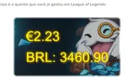 CONTA 283 SKINS + TODOS CHAMPS