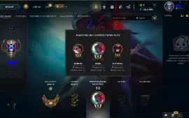 Conta G3 RECÉM UPADA 100% WR BR (desc completa)