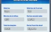 clash royale conta lv 12 com todas as lendarias