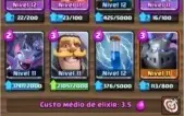 clash royale conta lv 12 com todas as lendarias