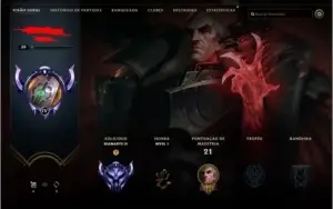 Conta League of Legends, Diamante 4,  13k de EA e capsulas.