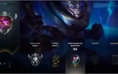Conta de lol lvl 31 prata1 para usar smurf 80% win rate