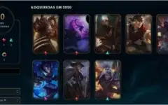 Conta de lol lvl 31 prata1 para usar smurf 80% win rate