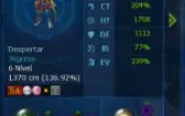 Conta c Susanoomon Shin 6 136% DBagra ACCs top - LADMO OMEGA