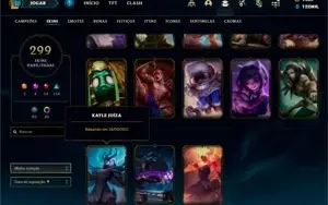 Conta lol ex Desafiante de 2011 com kayle Juíza