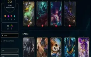 Conta platina 53 skins 2 ultimates,96 champs