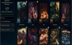 Conta platina 53 skins 2 ultimates,96 champs