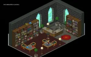 Habbo - Pack Biblioteca Classica