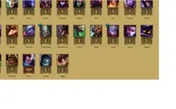 Conta Bronze I, 75 campeões, 9 Skins