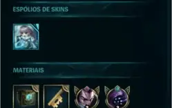 Conta Bronze I, 75 campeões, 9 Skins